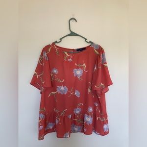 Women’s peplum blouse